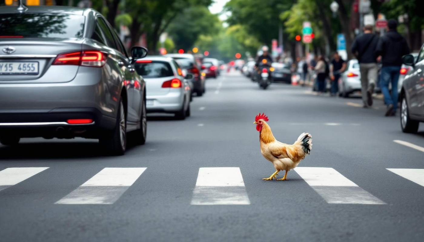 Strategie vincenti per i giochi di attraversamento stradale con polli